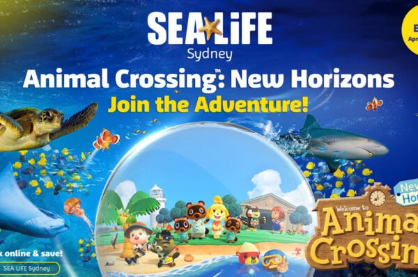 A new collaboration between SEA LIFE ANZ and Nintendo