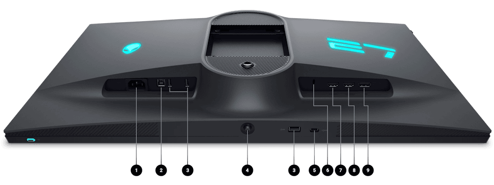 monitor alienware aw2725qf pdp bk portsandslots monitor alienware aw2725qf pdp bk portsandslots