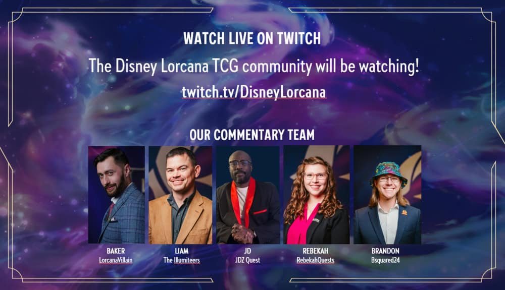 DLC World Championship Broadcast Team