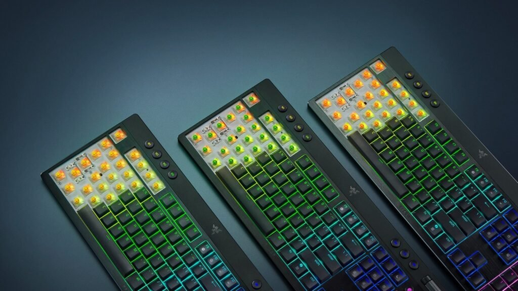 Razer Unveils The Blackwidow V4 Low-profile Line 