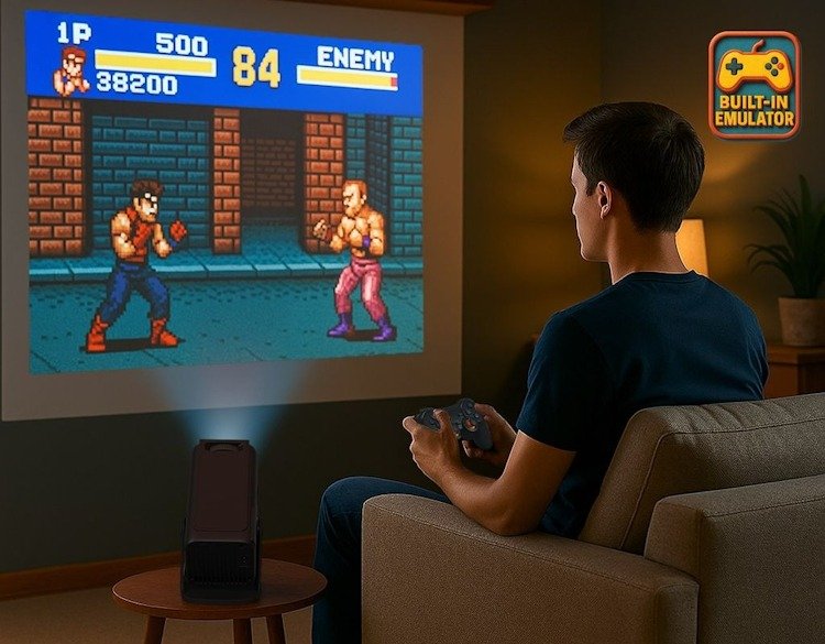 LASER Launches New Gaming Projector – The Ultimate All-in-One Retro Console