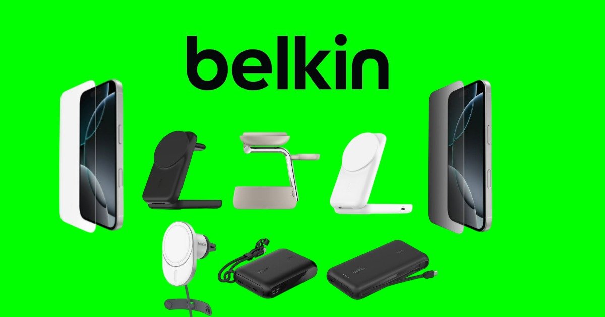 Latest accessories for the iPhone 17 from leading electronics brand, Belkin