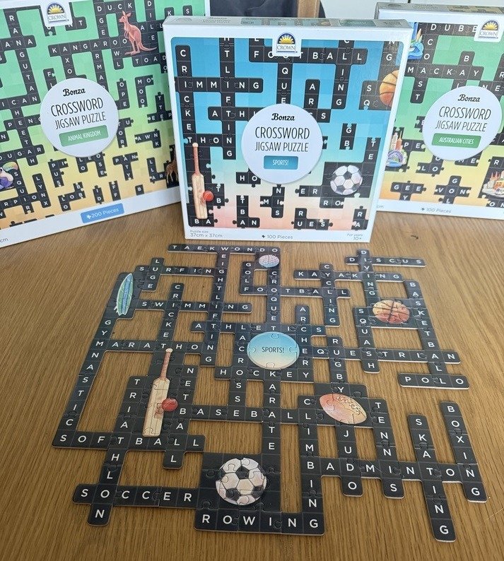 Finished Bonza Crossword Puzzle The World of Words and Puzzles: A Look at MiniMega's Bonza Games