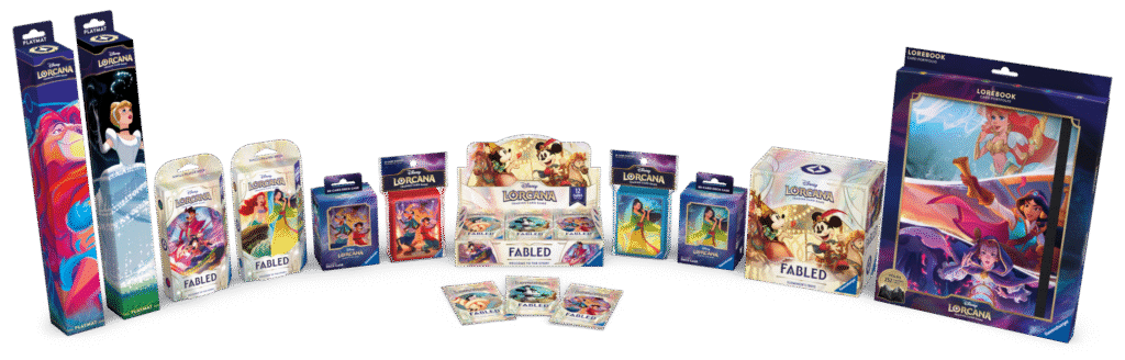 Disney Lorcana TCG Releases Set 9: Fabled With New Card Rarities And Collection-focused Products