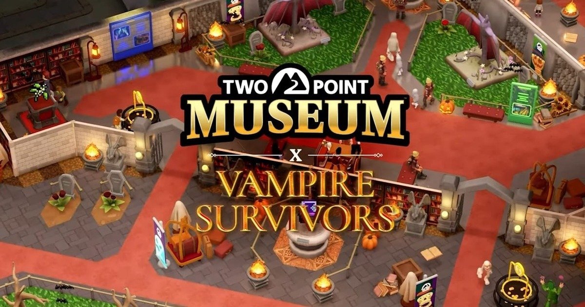 Two Point Museum Meets Vampire Survivors In Free Update!