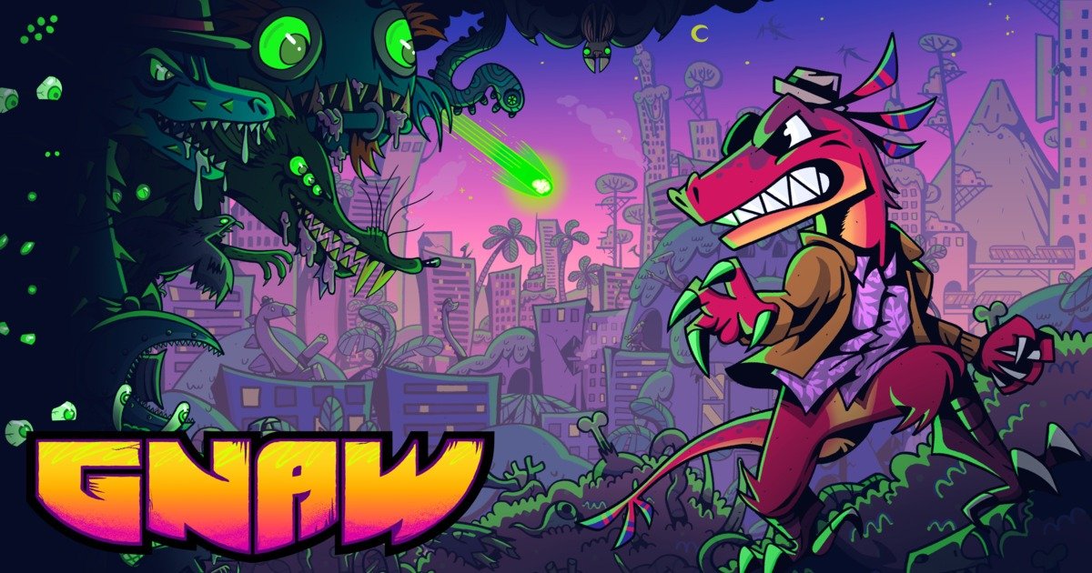 GNAW, the Dino-Driven Action-Adventure Sidescroller will Chomp PC, Consoles in 2026