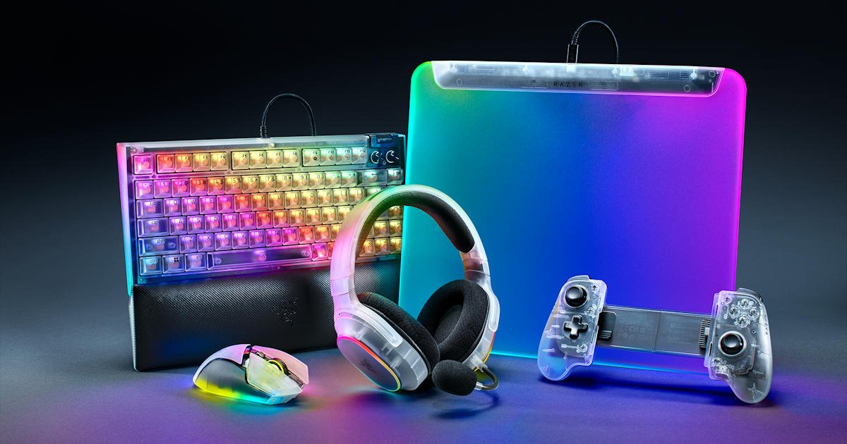 Razer Phantom White Collection – Retro Vibes. Modern Design. Now In White.