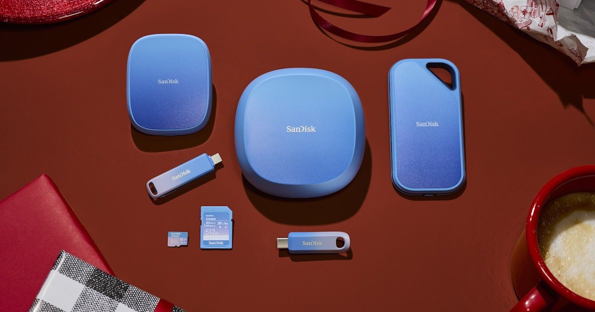 Christmas gift guides brought to you by Sandisk