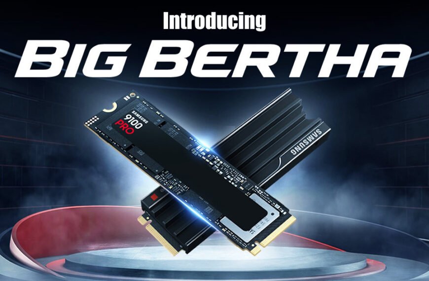 Introducing Big Bertha: Samsung 8TB 9100 PRO That Laughs at Limits