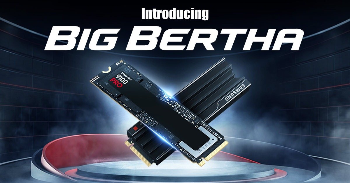 Introducing Big Bertha: Samsung 8TB 9100 PRO That Laughs at Limits
