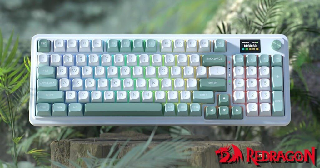 Typing Soft, Playing Hard: Redragon’s Galatin Pro keyboard Makes a Statement