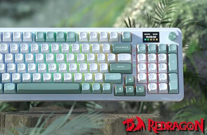 Typing Soft, Playing Hard: Redragon’s Galatin Pro keyboard Makes a Statement