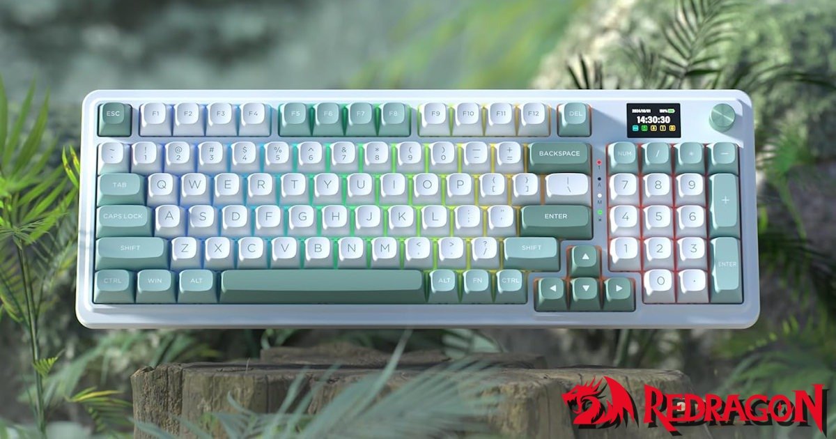 Typing Soft, Playing Hard: Redragon’s Galatin Pro keyboard Makes a Statement