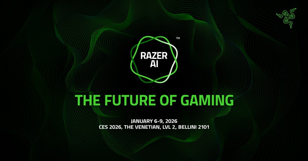 Razer Unveils AI Gaming Ecosystem and Next-Gen Technologies at CES 2026
