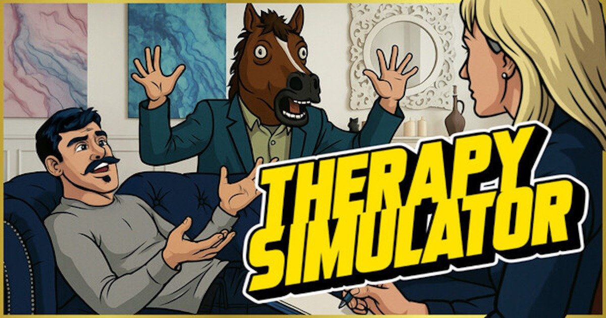 Therapy Simulator: A Delightfully Unhinged Day in the Chair