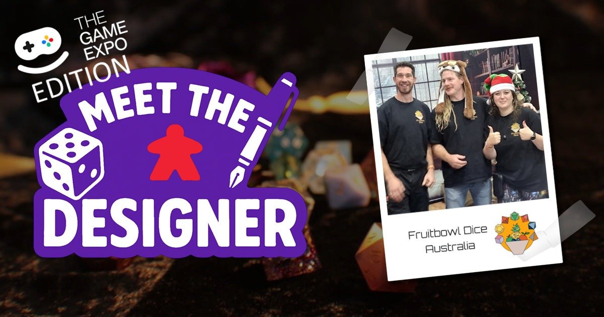 Meet the Designer – Fruitbowl Dice – The Game Expo 2026