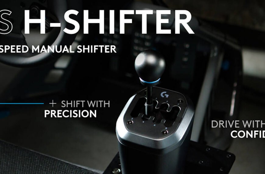 Shift Into Realism. Introducing the Logitech G RS H-Shifter