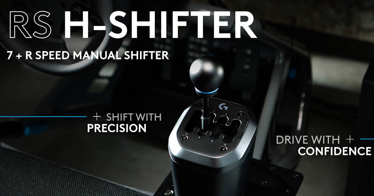 Shift Into Realism. Introducing the Logitech G RS H-Shifter