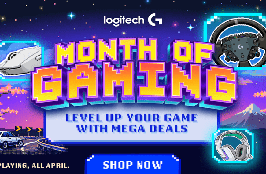 Month of Gaming: Logitech G’s biggest sale of the year