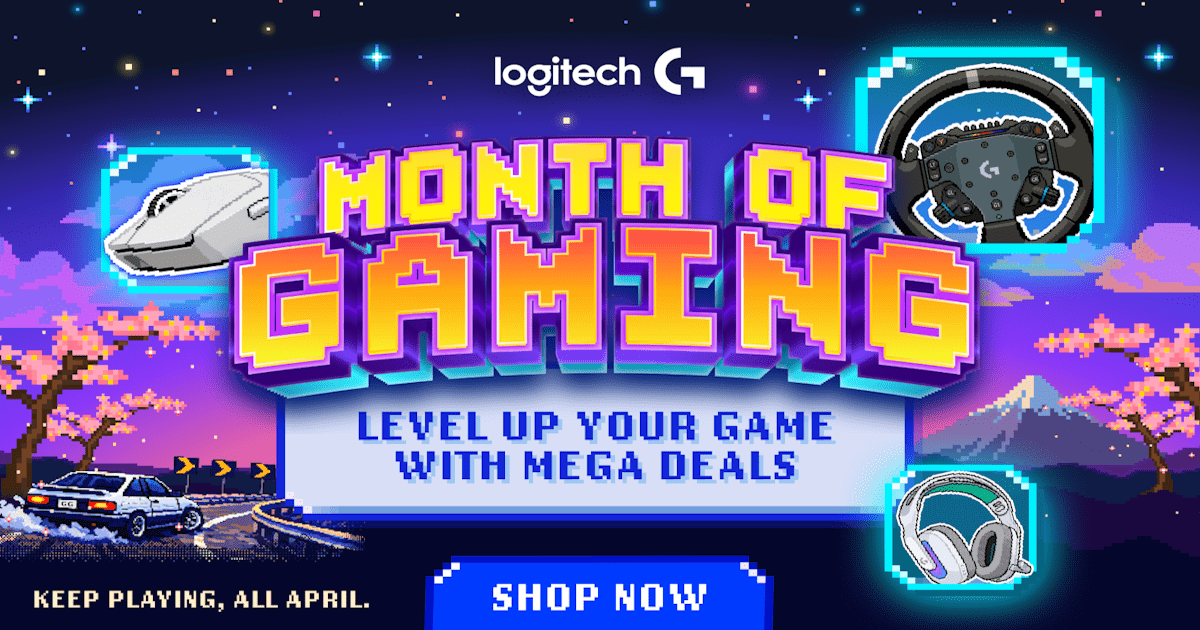 Month of Gaming: Logitech G’s biggest sale of the year