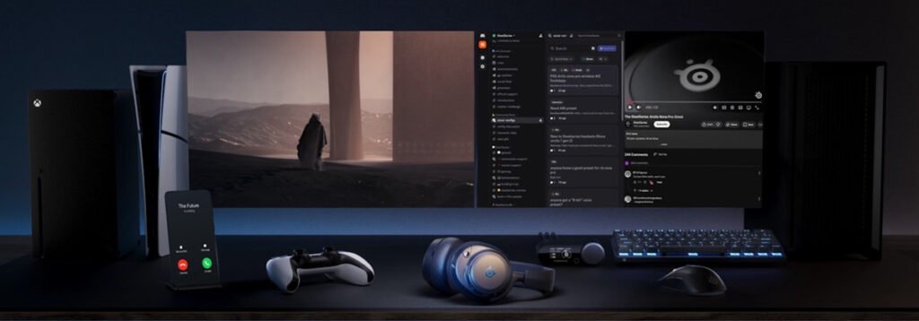 STEELSERIES LAUNCHES ARCTIS NOVA PRO OMNI HEADSET