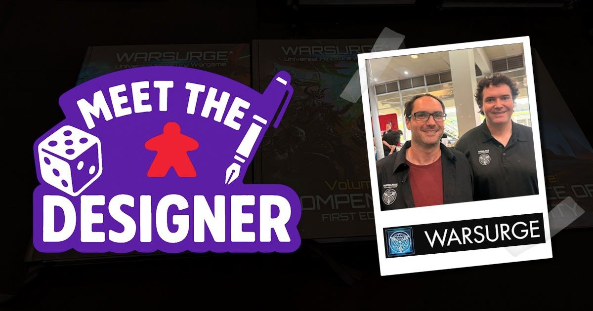 Meet the Designer - Richard - Warsurge