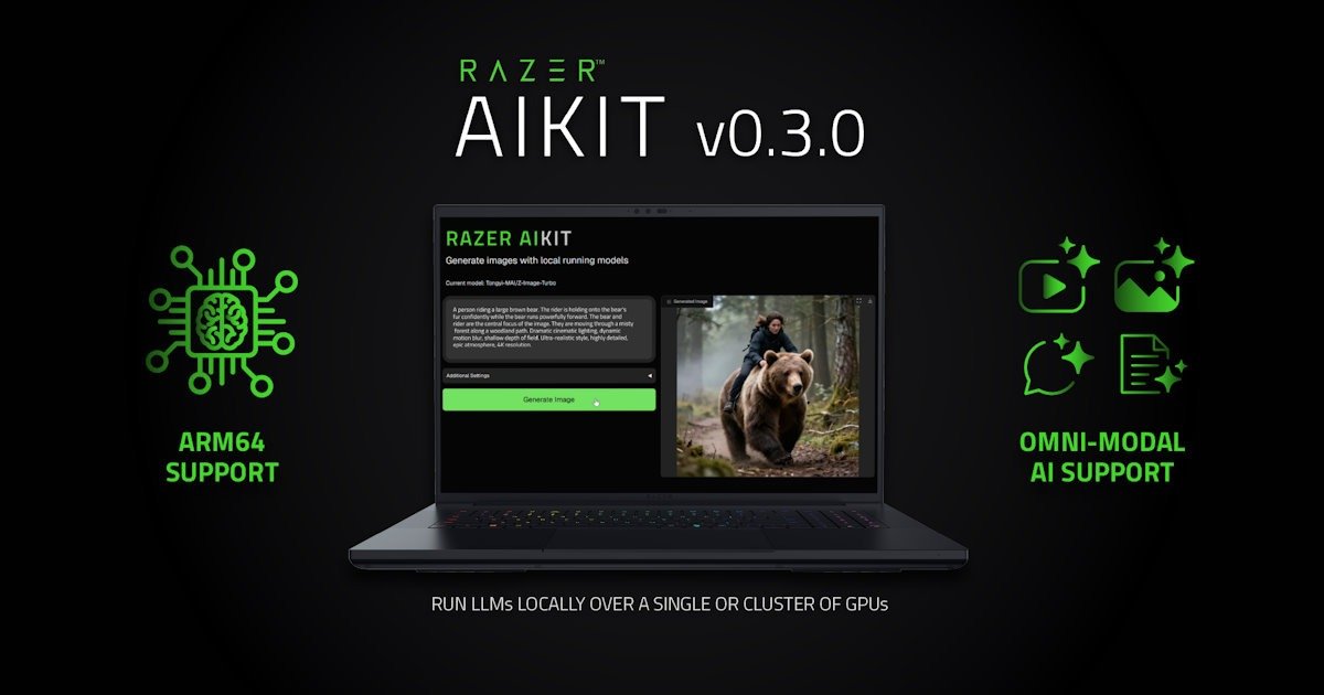 Razer AIkit Expands To Omni-Modal Ai and Arm64 Architectures
