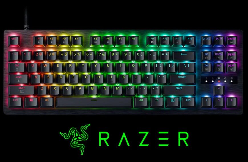 Razer Huntsman V3 Tenkeyless 8KHz - Personal, Precise, and a Little Bit Dangerous