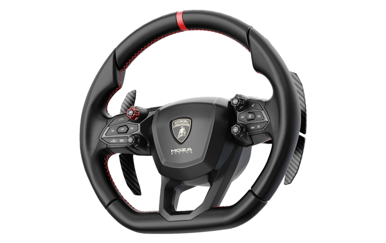 Moza Racing Launches Licensed Lamborghini Revuelto Steering Wheel In Australia