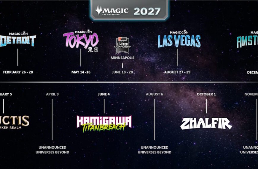 Wizards of the Coast Unveils 2027 Magic: The Gathering Sets and Confirms Full 2027 MagicCon Schedule