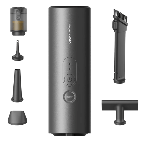 HOTO Autocare Air Duster Vacuum include