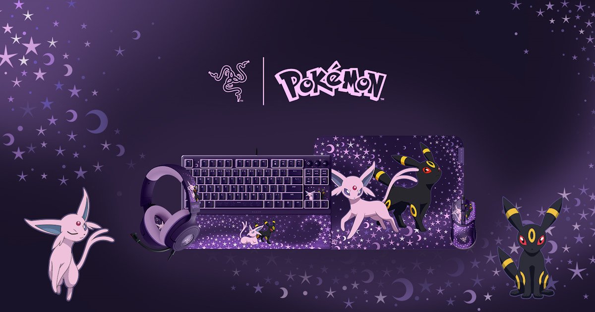 Razer Reveals The Espeon & Umbreon Collection