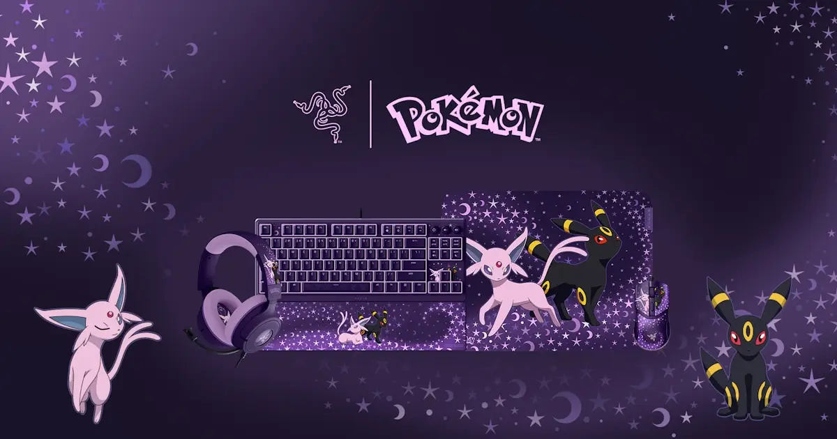 Razer Reveals The Espeon & Umbreon Collection