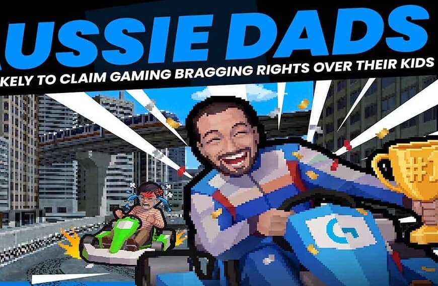 Dads Rule the (Gaming) Roost? Aussie Fathers More Likely to Claim Gaming Bragging Rights Over Their Kids