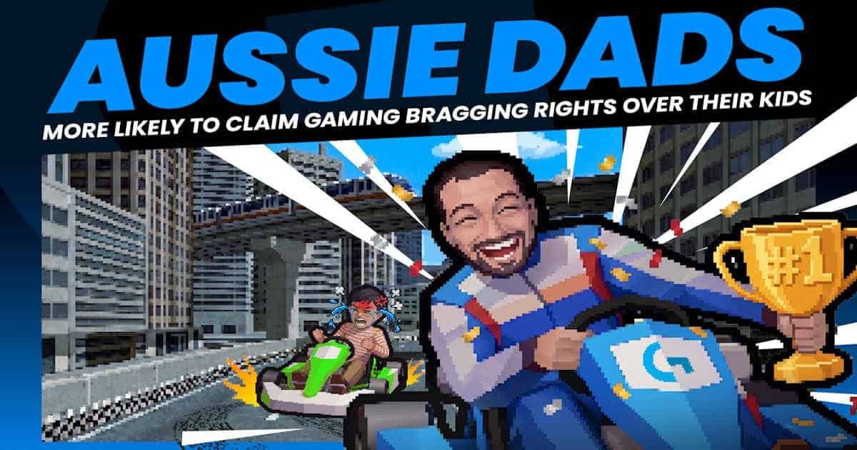 Dads Rule the (Gaming) Roost? Aussie Fathers More Likely to Claim Gaming Bragging Rights Over Their Kids