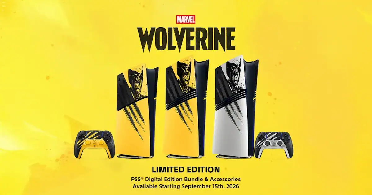 First look at Marvel’s Wolverine Limited Edition PS5 Console bundle and accessories​