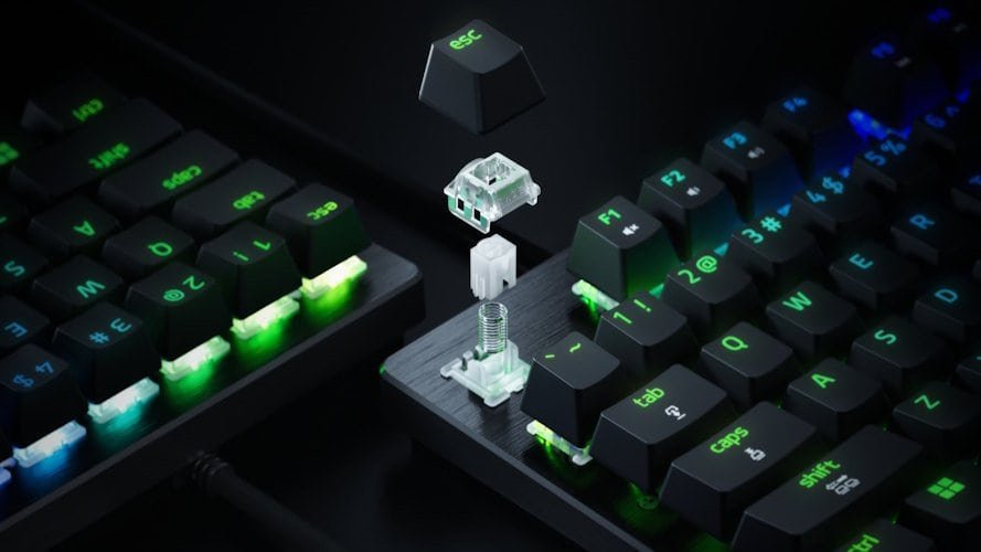 Magnetic Switches 1536x864 1 Razer Unveils The Huntsman V3 HE Magnetic 8KHz Line