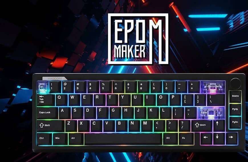 EPOMaker Magcore65 Lite - Inductive Analog Precision Meets Deep Gasket Sound