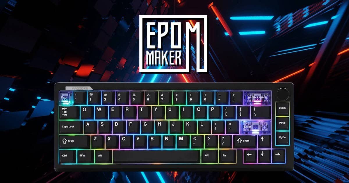 EPOMaker Magcore65 Lite - Inductive Analog Precision Meets Deep Gasket Sound