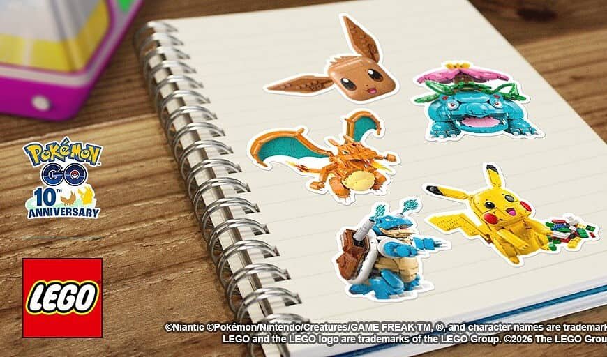 Trainers Invited to Build Their Adventure as Pokémon GO and LEGO® Bring Interactive In-Store Experience to Australia