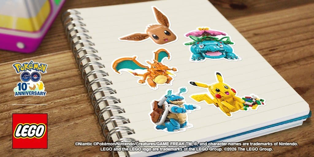 Trainers Invited to Build Their Adventure as Pokémon GO and LEGO® Bring Interactive In-Store Experience to Australia