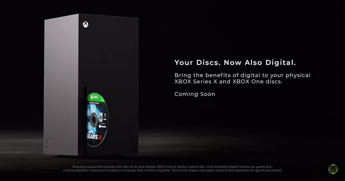 Physical Meets Digital: Xbox Introduces Game Preservation Feature Allowing Disc Owners to Claim Digital Entitlements