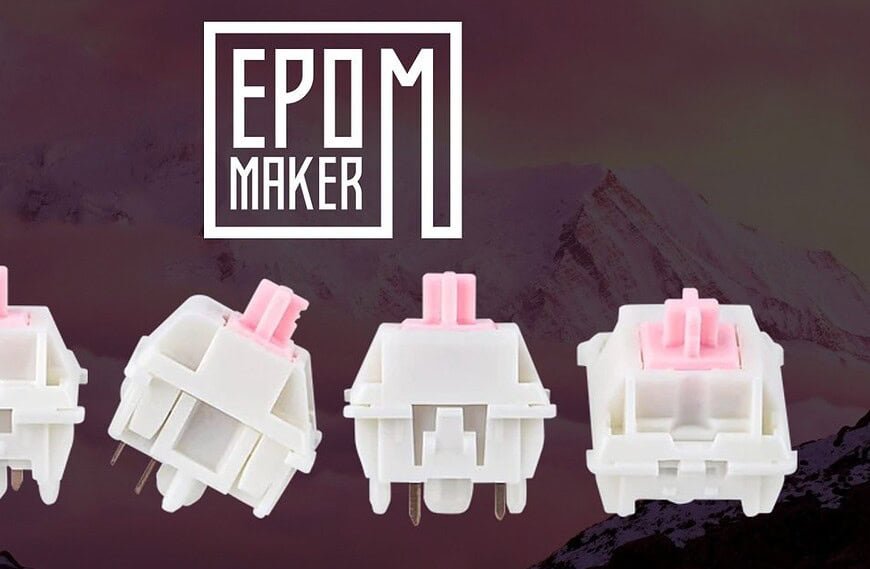 Epomaker Roseveil Switches - Silence at Your Fingertips