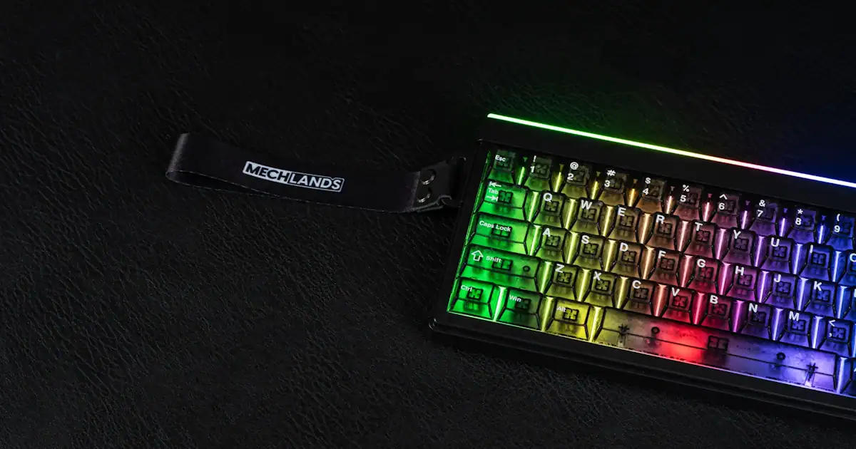 MechLands Halo68 - Compact Versatility Meets Silent Performance