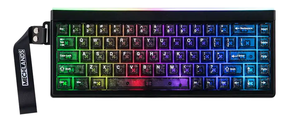 MechlandsHalo68Black whiteBG 5 MechLands Halo68 - Compact Versatility Meets Silent Performance