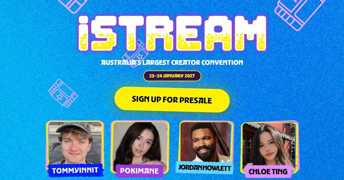 Melbourne To Host The Southern Hemisphere’s Biggest Creator Event, iSTREAM