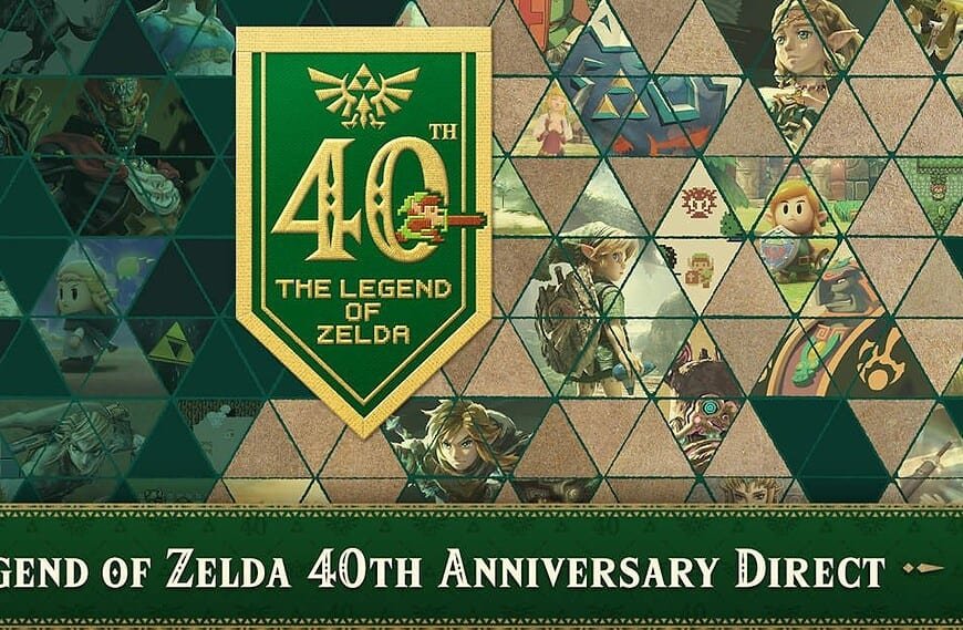 The Legend of Zelda 40th Anniversary Celebration Revealed In New Nintendo Direct Presentation