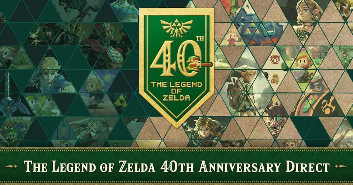 The Legend of Zelda 40th Anniversary Celebration Revealed In New Nintendo Direct Presentation