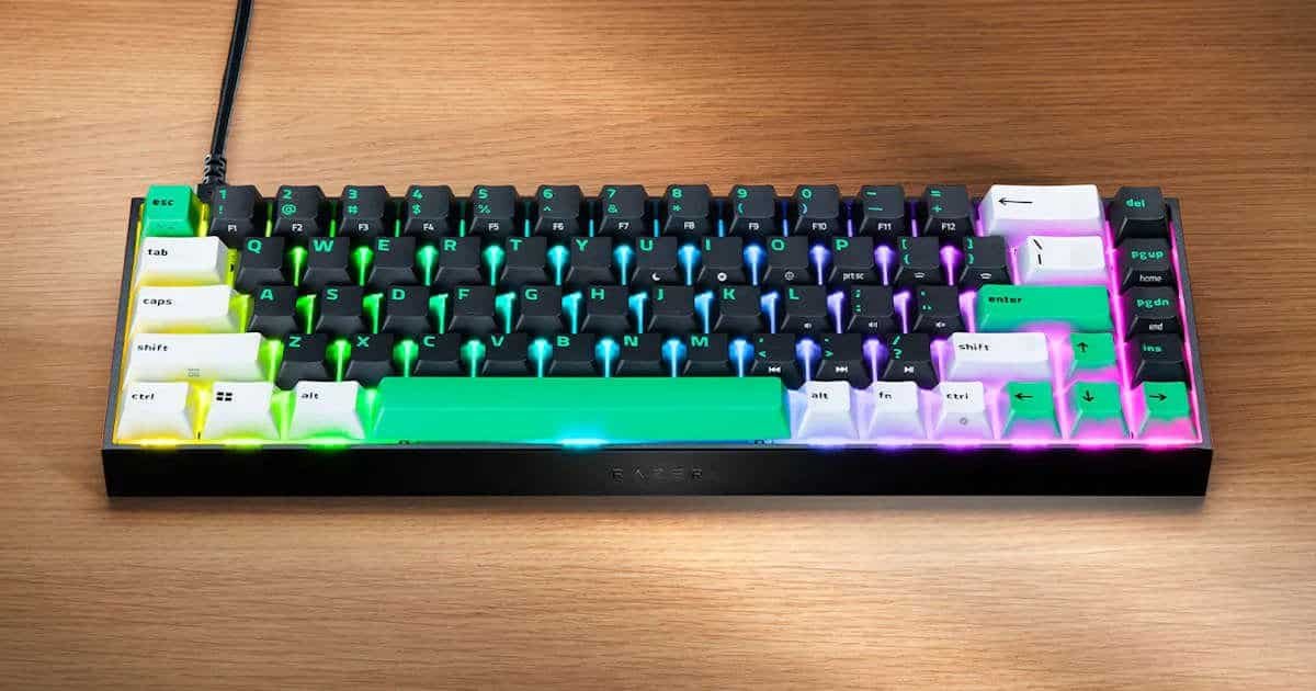 reclusa x mini 65 doubleshot abs solid keycaps