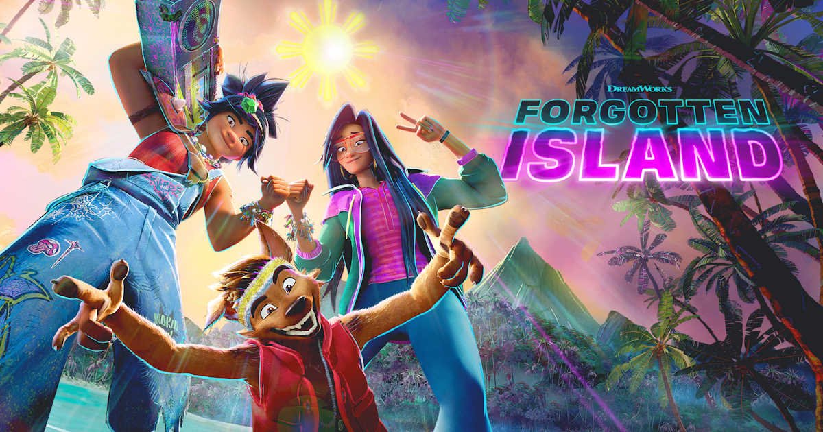 OUT NOW! DreamWorks' FORGOTTEN ISLAND arrives at home & previously unseen footage available